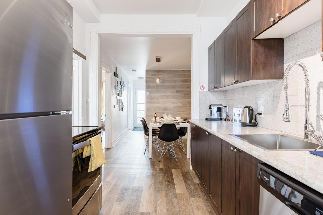 Apartments Near Montreal Olympic Park Bagian luar foto